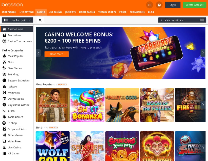 Betsson Casino